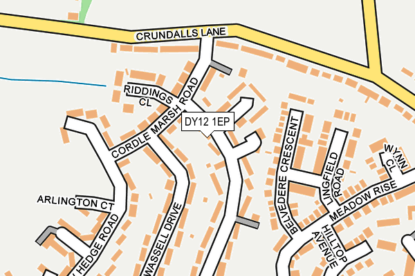 DY12 1EP map - OS OpenMap – Local (Ordnance Survey) DY12 1EP map - OS OpenMap – Local (Ordnance Survey)