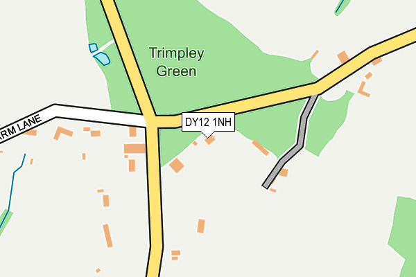 DY12 1NH map - OS OpenMap – Local (Ordnance Survey) DY12 1NH map - OS OpenMap – Local (Ordnance Survey)