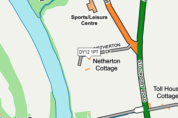 DY12 1PT map - OS OpenMap – Local (Ordnance Survey) DY12 1PT map - OS OpenMap – Local (Ordnance Survey)