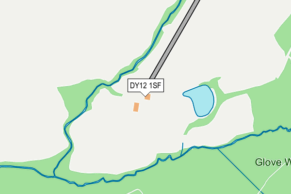 DY12 1SF map - OS OpenMap – Local (Ordnance Survey) DY12 1SF map - OS OpenMap – Local (Ordnance Survey)