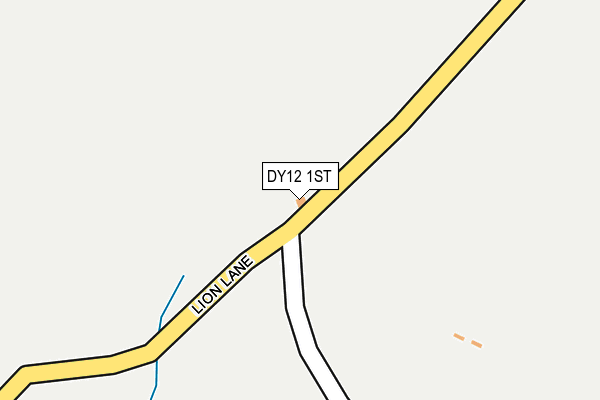 DY12 1ST map - OS OpenMap – Local (Ordnance Survey) DY12 1ST map - OS OpenMap – Local (Ordnance Survey)