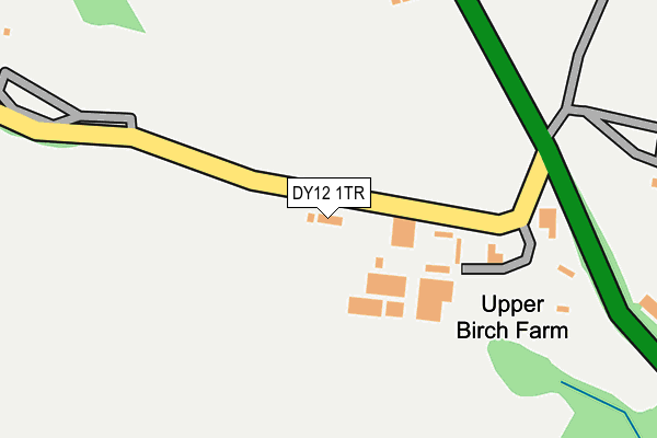 DY12 1TR map - OS OpenMap – Local (Ordnance Survey) DY12 1TR map - OS OpenMap – Local (Ordnance Survey)