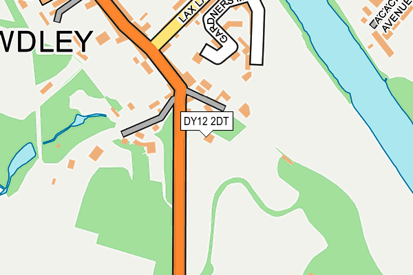 DY12 2DT map - OS OpenMap – Local (Ordnance Survey) DY12 2DT map - OS OpenMap – Local (Ordnance Survey)