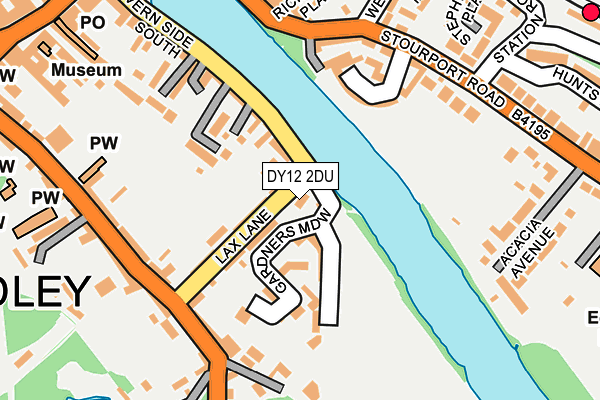 DY12 2DU map - OS OpenMap – Local (Ordnance Survey) DY12 2DU map - OS OpenMap – Local (Ordnance Survey)