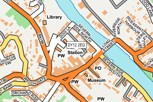 DY12 2EQ map - OS OpenMap – Local (Ordnance Survey) DY12 2EQ map - OS OpenMap – Local (Ordnance Survey)