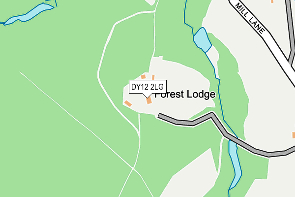 DY12 2LG map - OS OpenMap – Local (Ordnance Survey) DY12 2LG map - OS OpenMap – Local (Ordnance Survey)