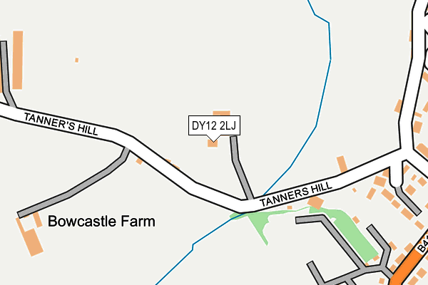 DY12 2LJ map - OS OpenMap – Local (Ordnance Survey) DY12 2LJ map - OS OpenMap – Local (Ordnance Survey)