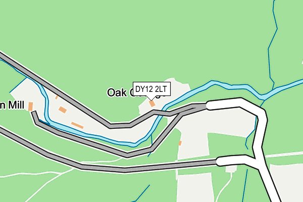 DY12 2LT map - OS OpenMap – Local (Ordnance Survey) DY12 2LT map - OS OpenMap – Local (Ordnance Survey)
