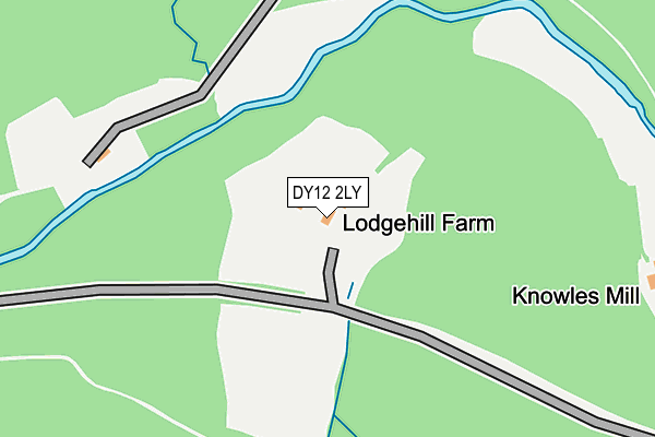 DY12 2LY map - OS OpenMap – Local (Ordnance Survey) DY12 2LY map - OS OpenMap – Local (Ordnance Survey)