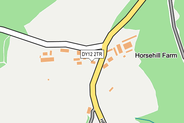 DY12 2TR map - OS OpenMap – Local (Ordnance Survey) DY12 2TR map - OS OpenMap – Local (Ordnance Survey)