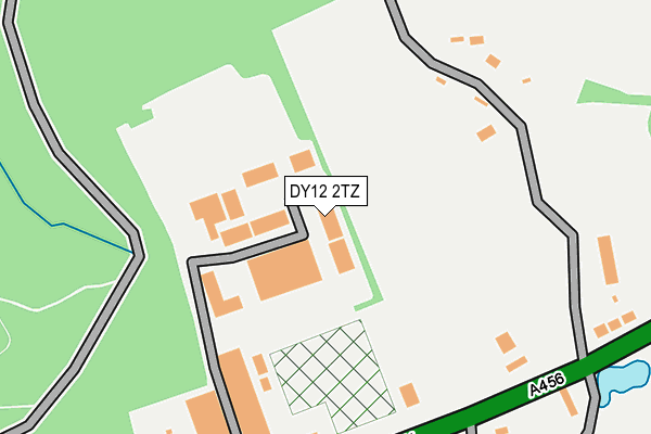 DY12 2TZ map - OS OpenMap – Local (Ordnance Survey) DY12 2TZ map - OS OpenMap – Local (Ordnance Survey)