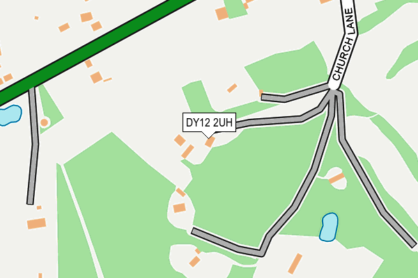 DY12 2UH map - OS OpenMap – Local (Ordnance Survey) DY12 2UH map - OS OpenMap – Local (Ordnance Survey)