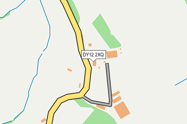DY12 2XQ map - OS OpenMap – Local (Ordnance Survey) DY12 2XQ map - OS OpenMap – Local (Ordnance Survey)