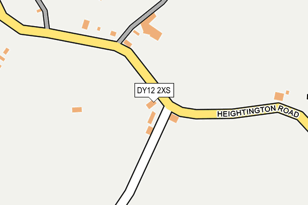 DY12 2XS map - OS OpenMap – Local (Ordnance Survey) DY12 2XS map - OS OpenMap – Local (Ordnance Survey)