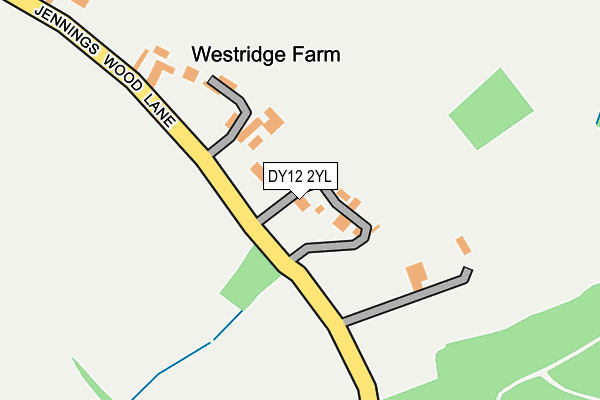DY12 2YL map - OS OpenMap – Local (Ordnance Survey) DY12 2YL map - OS OpenMap – Local (Ordnance Survey)