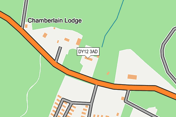 DY12 3AD map - OS OpenMap – Local (Ordnance Survey) DY12 3AD map - OS OpenMap – Local (Ordnance Survey)