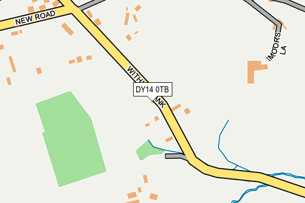 DY14 0TB map - OS OpenMap – Local (Ordnance Survey) DY14 0TB map - OS OpenMap – Local (Ordnance Survey)