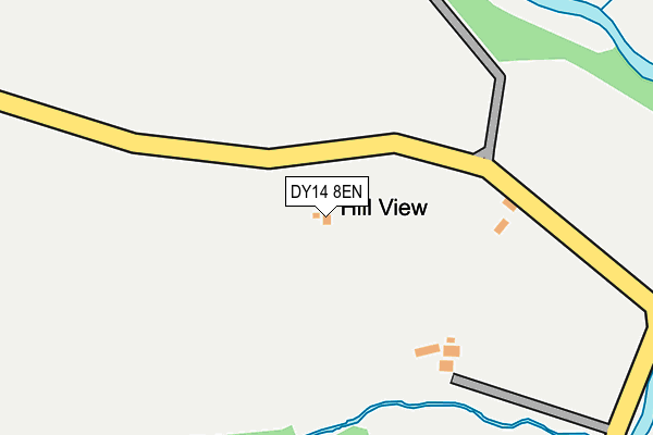 DY14 8EN map - OS OpenMap – Local (Ordnance Survey) DY14 8EN map - OS OpenMap – Local (Ordnance Survey)
