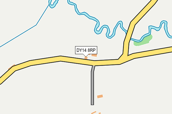 DY14 8RP map - OS OpenMap – Local (Ordnance Survey) DY14 8RP map - OS OpenMap – Local (Ordnance Survey)
