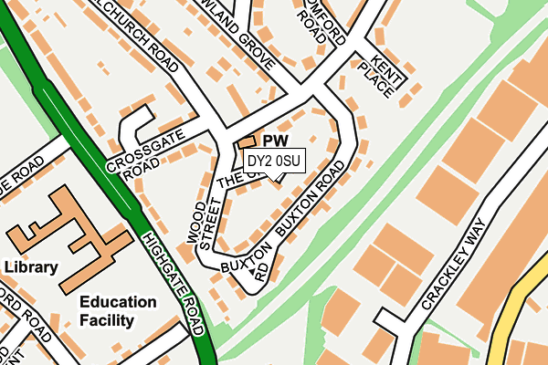 DY2 0SU map - OS OpenMap – Local (Ordnance Survey) DY2 0SU map - OS OpenMap – Local (Ordnance Survey)
