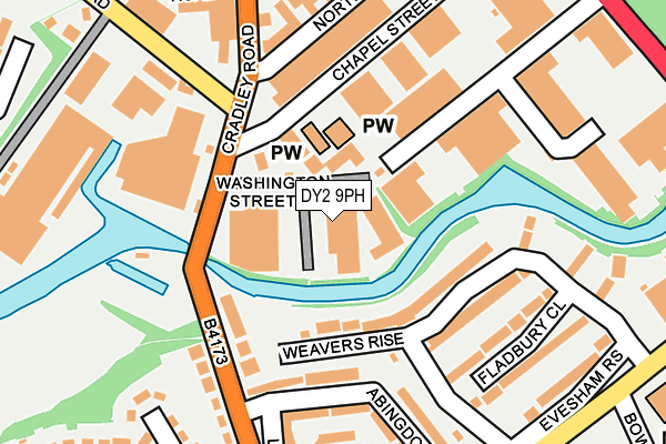 DY2 9PH map - OS OpenMap – Local (Ordnance Survey) DY2 9PH map - OS OpenMap – Local (Ordnance Survey)