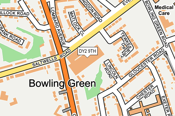 DY2 9TH map - OS OpenMap – Local (Ordnance Survey) DY2 9TH map - OS OpenMap – Local (Ordnance Survey)