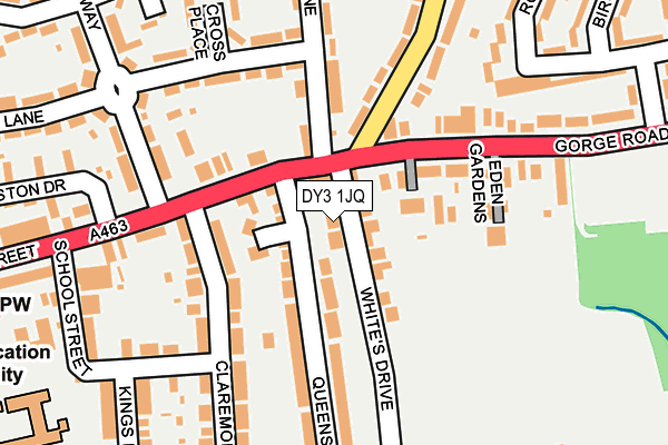 DY3 1JQ map - OS OpenMap – Local (Ordnance Survey) DY3 1JQ map - OS OpenMap – Local (Ordnance Survey)