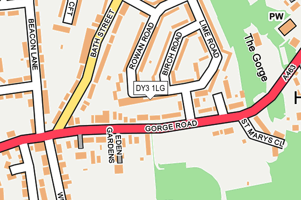DY3 1LG map - OS OpenMap – Local (Ordnance Survey) DY3 1LG map - OS OpenMap – Local (Ordnance Survey)