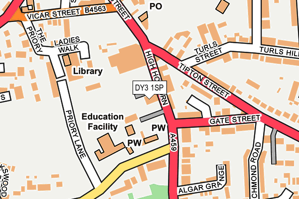 DY3 1SP map - OS OpenMap – Local (Ordnance Survey) DY3 1SP map - OS OpenMap – Local (Ordnance Survey)