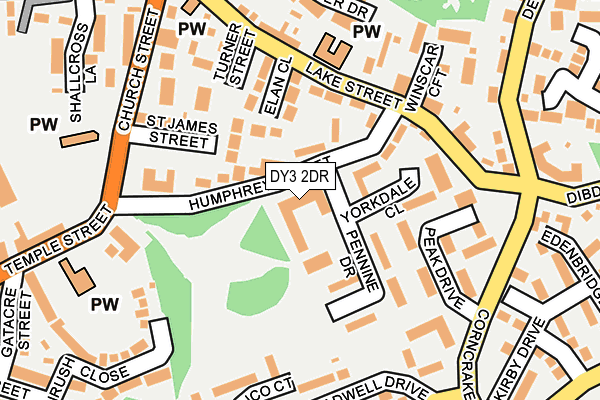 DY3 2DR map - OS OpenMap – Local (Ordnance Survey) DY3 2DR map - OS OpenMap – Local (Ordnance Survey)