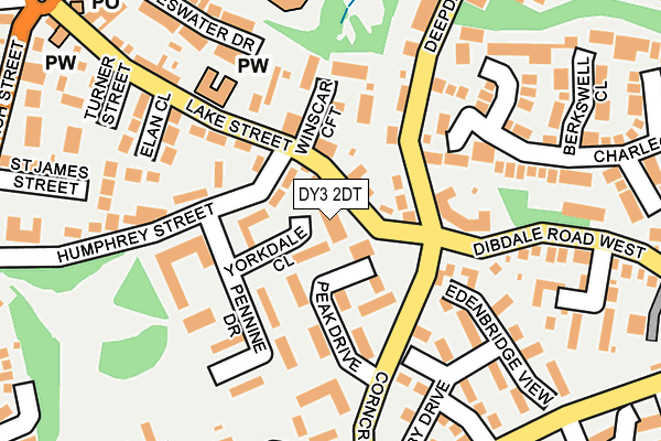 DY3 2DT map - OS OpenMap – Local (Ordnance Survey) DY3 2DT map - OS OpenMap – Local (Ordnance Survey)