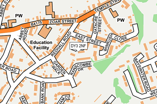 DY3 2NF map - OS OpenMap – Local (Ordnance Survey) DY3 2NF map - OS OpenMap – Local (Ordnance Survey)