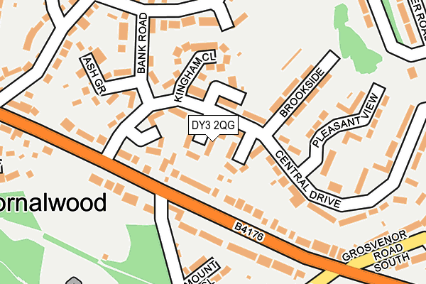 DY3 2QG map - OS OpenMap – Local (Ordnance Survey) DY3 2QG map - OS OpenMap – Local (Ordnance Survey)