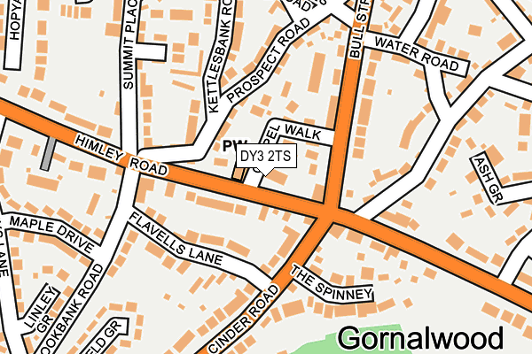 DY3 2TS map - OS OpenMap – Local (Ordnance Survey) DY3 2TS map - OS OpenMap – Local (Ordnance Survey)