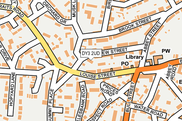 DY3 2UD map - OS OpenMap – Local (Ordnance Survey) DY3 2UD map - OS OpenMap – Local (Ordnance Survey)