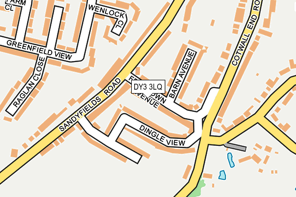DY3 3LQ map - OS OpenMap – Local (Ordnance Survey) DY3 3LQ map - OS OpenMap – Local (Ordnance Survey)