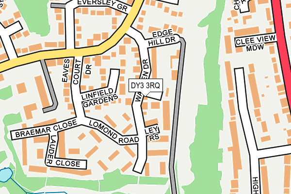 DY3 3RQ map - OS OpenMap – Local (Ordnance Survey) DY3 3RQ map - OS OpenMap – Local (Ordnance Survey)