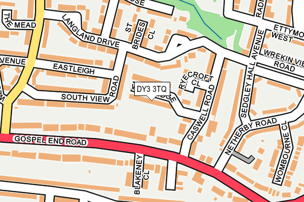 DY3 3TQ map - OS OpenMap – Local (Ordnance Survey) DY3 3TQ map - OS OpenMap – Local (Ordnance Survey)