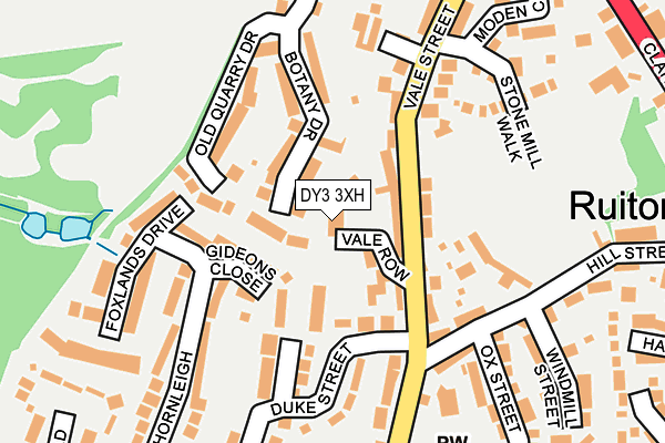 DY3 3XH map - OS OpenMap – Local (Ordnance Survey) DY3 3XH map - OS OpenMap – Local (Ordnance Survey)