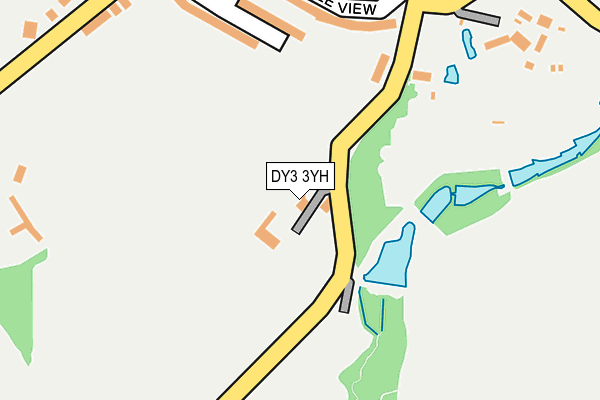 DY3 3YH map - OS OpenMap – Local (Ordnance Survey) DY3 3YH map - OS OpenMap – Local (Ordnance Survey)