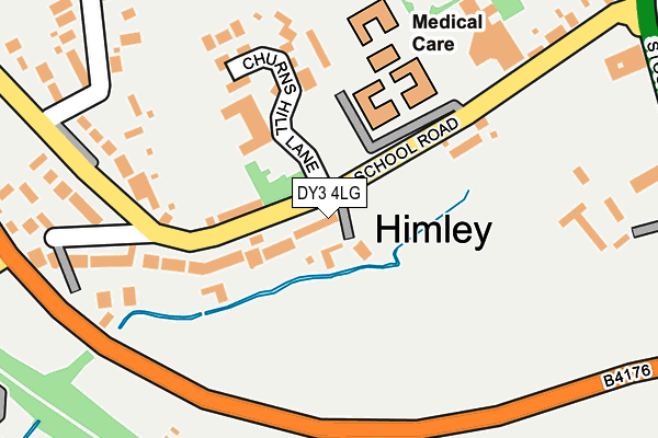 DY3 4LG map - OS OpenMap – Local (Ordnance Survey) DY3 4LG map - OS OpenMap – Local (Ordnance Survey)