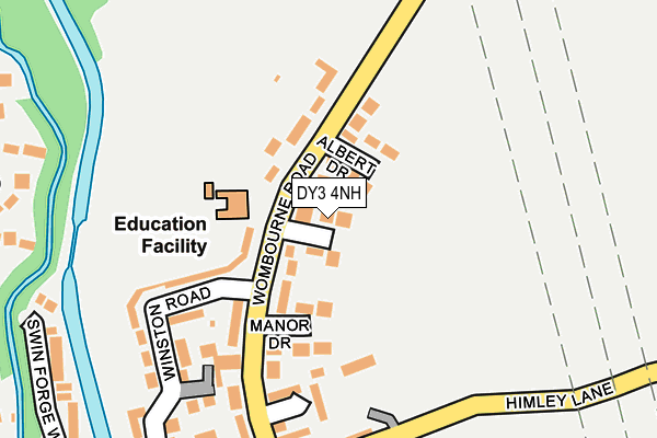 DY3 4NH map - OS OpenMap – Local (Ordnance Survey) DY3 4NH map - OS OpenMap – Local (Ordnance Survey)