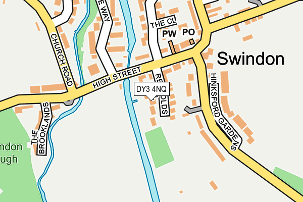DY3 4NQ map - OS OpenMap – Local (Ordnance Survey)