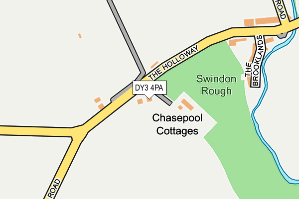 DY3 4PA map - OS OpenMap – Local (Ordnance Survey)