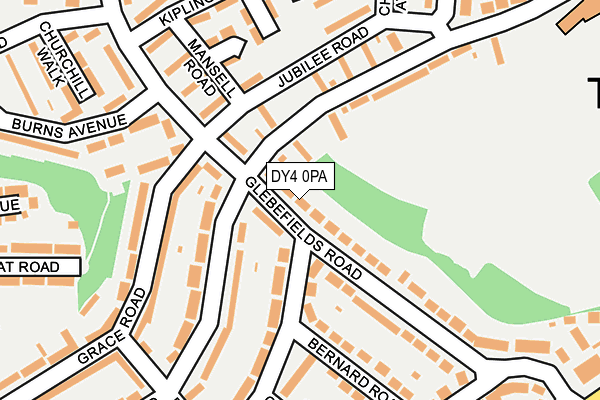 DY4 0PA map - OS OpenMap – Local (Ordnance Survey) DY4 0PA map - OS OpenMap – Local (Ordnance Survey)