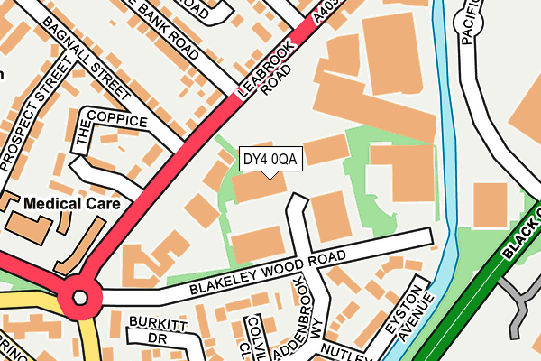 DY4 0QA map - OS OpenMap – Local (Ordnance Survey) DY4 0QA map - OS OpenMap – Local (Ordnance Survey)