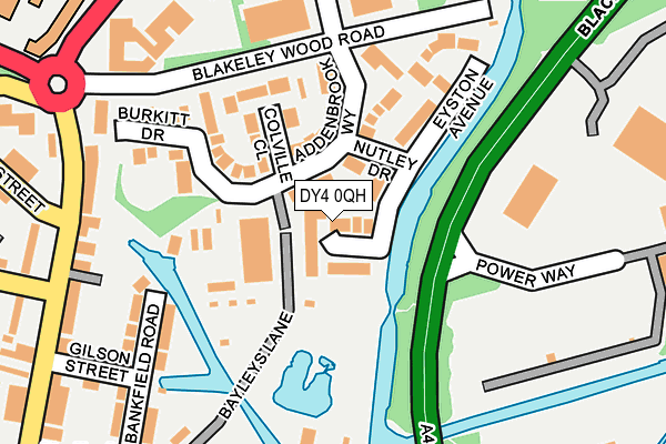 DY4 0QH map - OS OpenMap – Local (Ordnance Survey) DY4 0QH map - OS OpenMap – Local (Ordnance Survey)