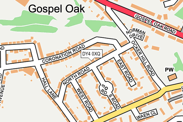 DY4 0XQ map - OS OpenMap – Local (Ordnance Survey) DY4 0XQ map - OS OpenMap – Local (Ordnance Survey)