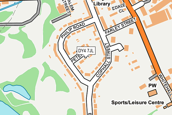 DY4 7JL map - OS OpenMap – Local (Ordnance Survey) DY4 7JL map - OS OpenMap – Local (Ordnance Survey)