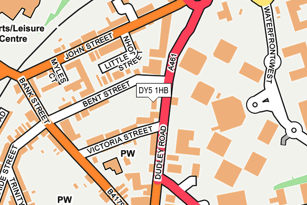 DY5 1HB map - OS OpenMap – Local (Ordnance Survey) DY5 1HB map - OS OpenMap – Local (Ordnance Survey)